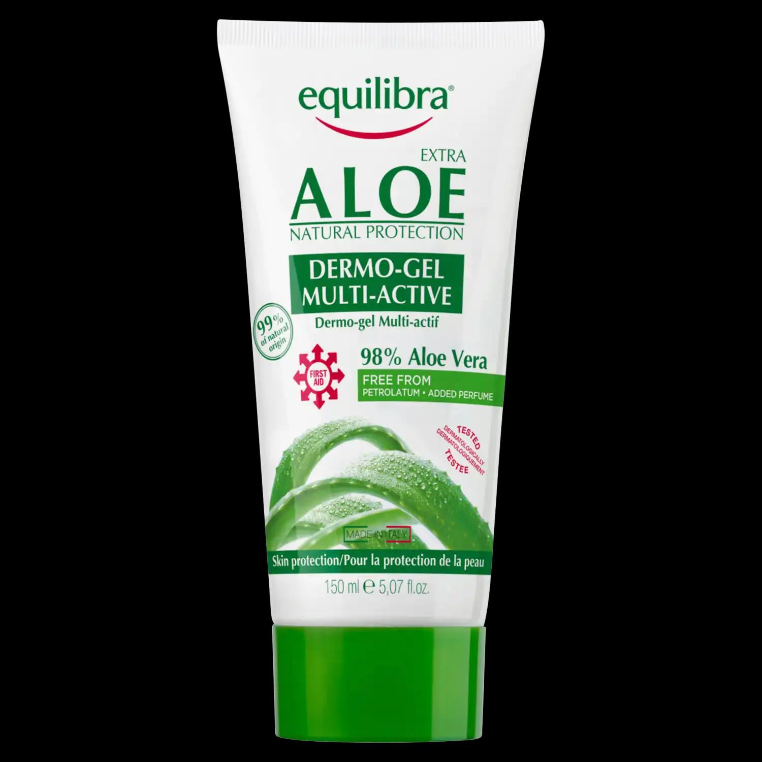 Equilibra Aloes dermo żel do twarzy, 150 ml