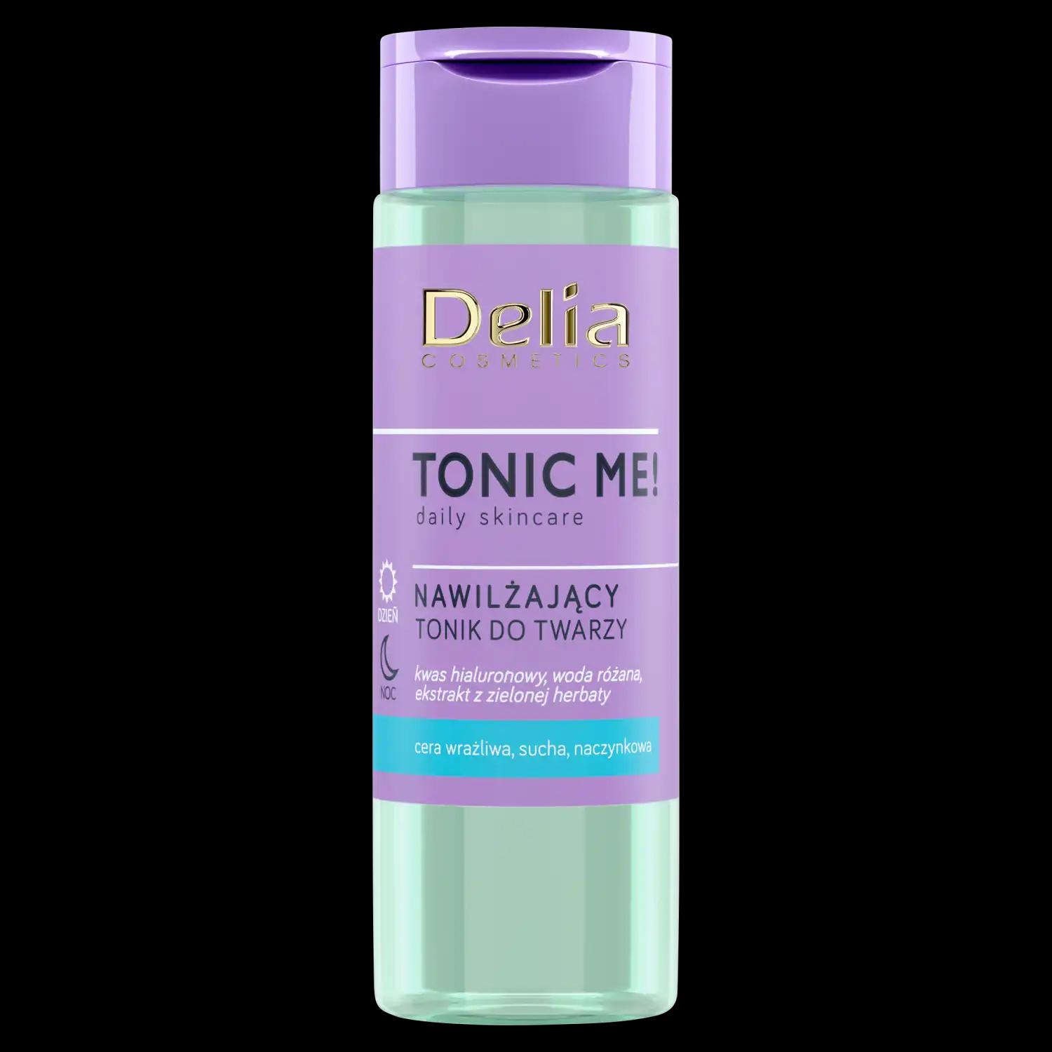 Delia Tonic Me! nawilżający tonik do twarzy, 200 ml