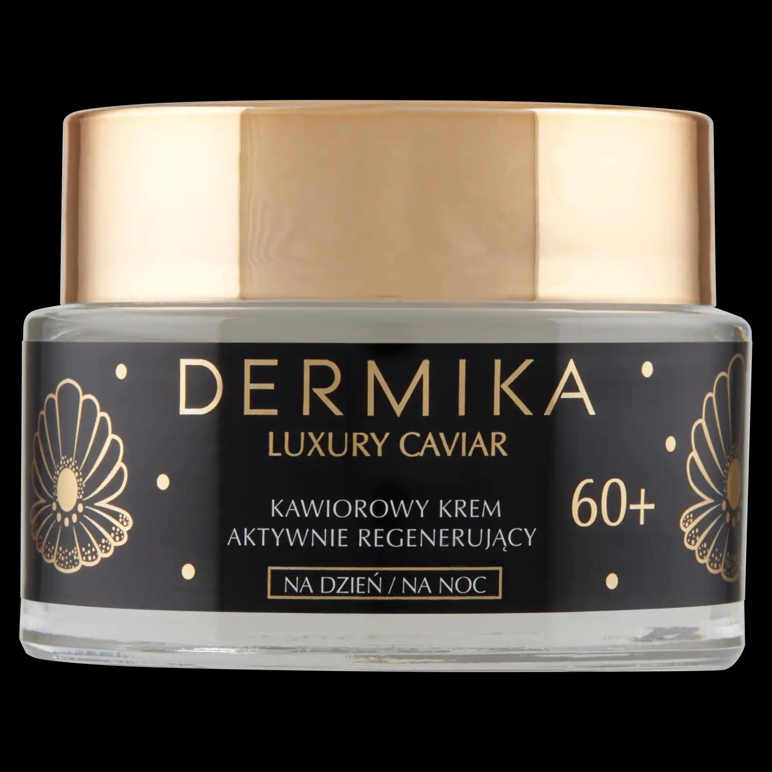 Dermika Luxury Caviar regenerujący krem do twarzy 60+ na dzień i noc, 50 ml
