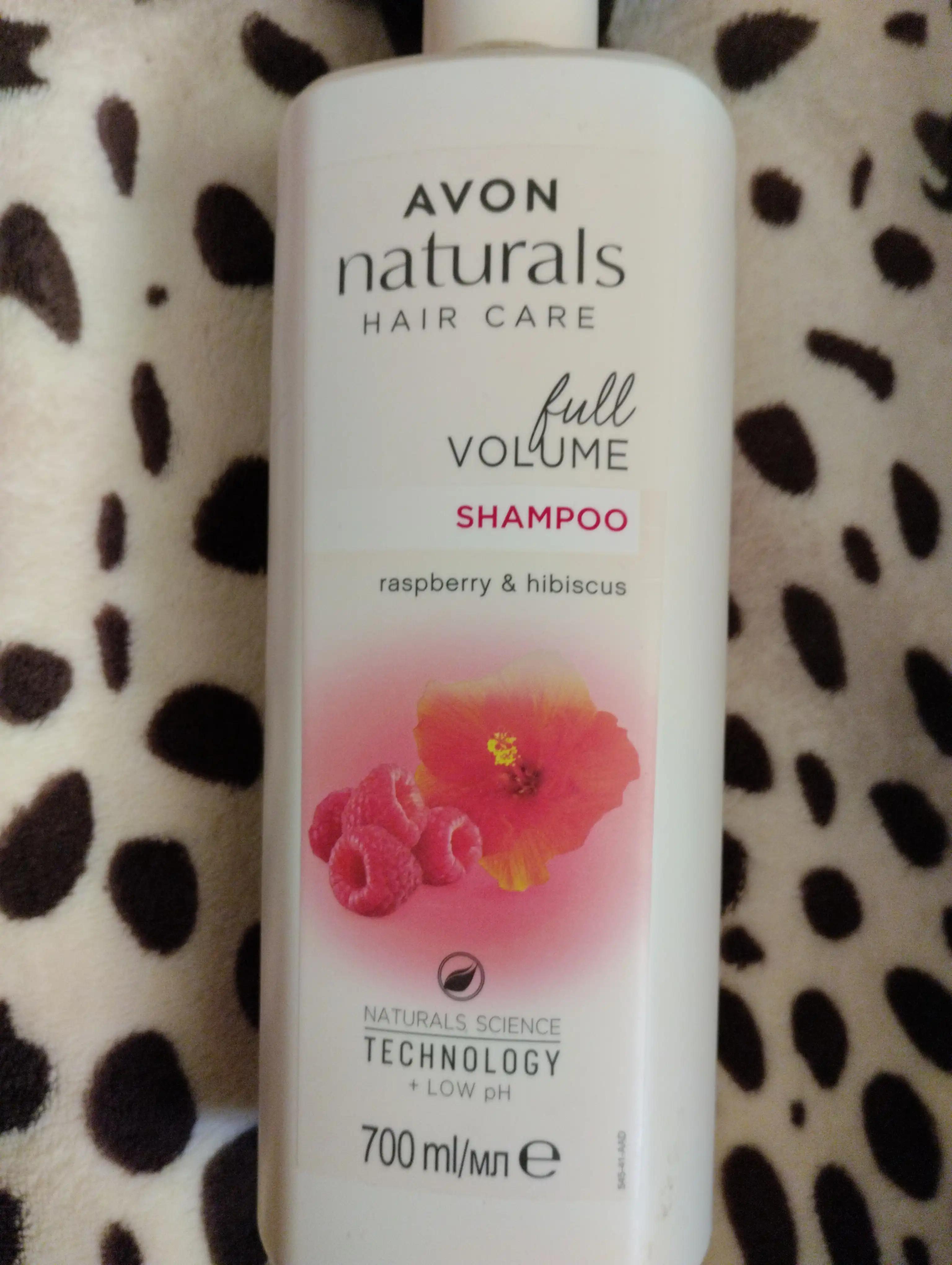 Avon Naturals hair care