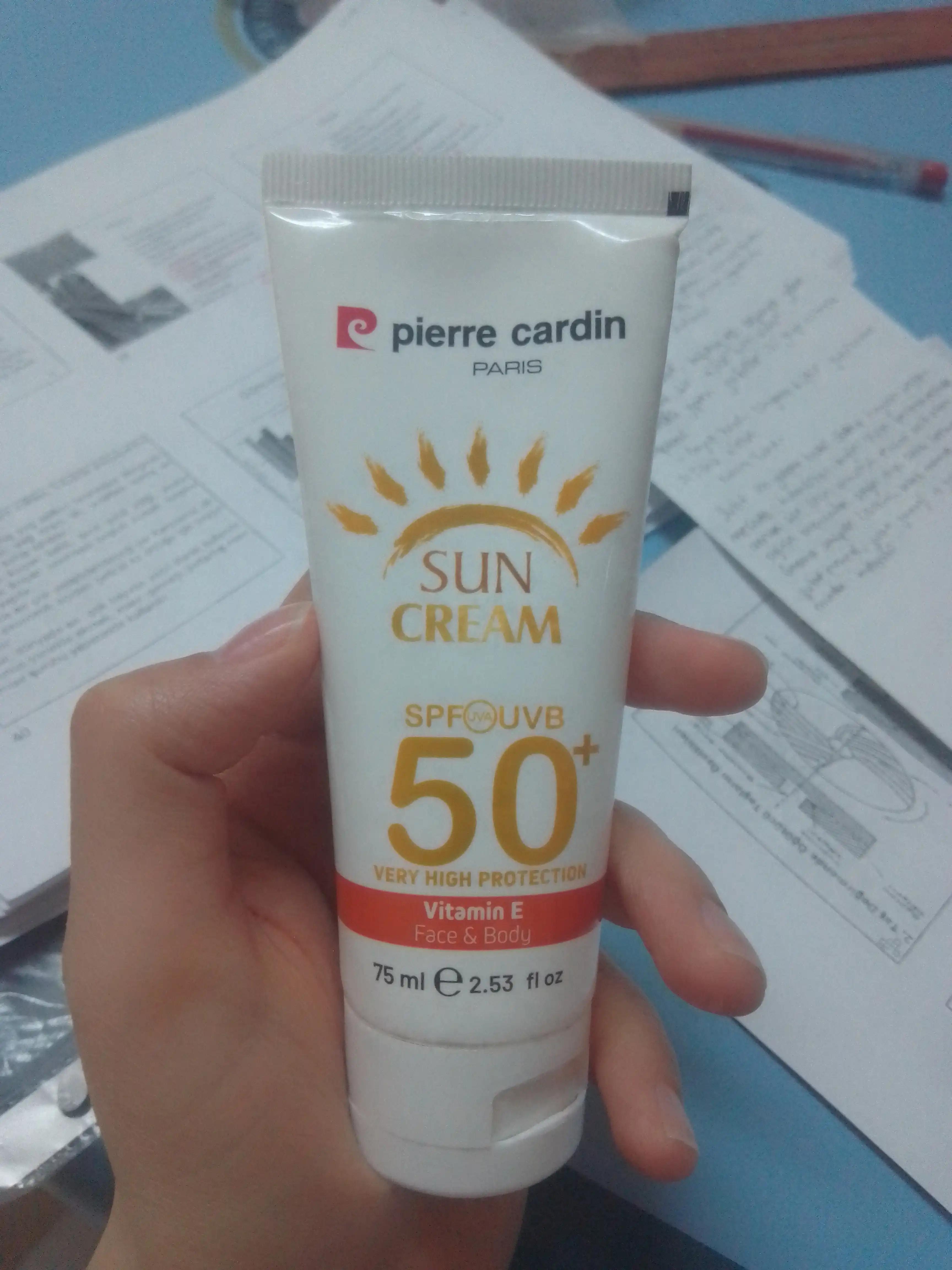 Pierre Cardin Sun cream