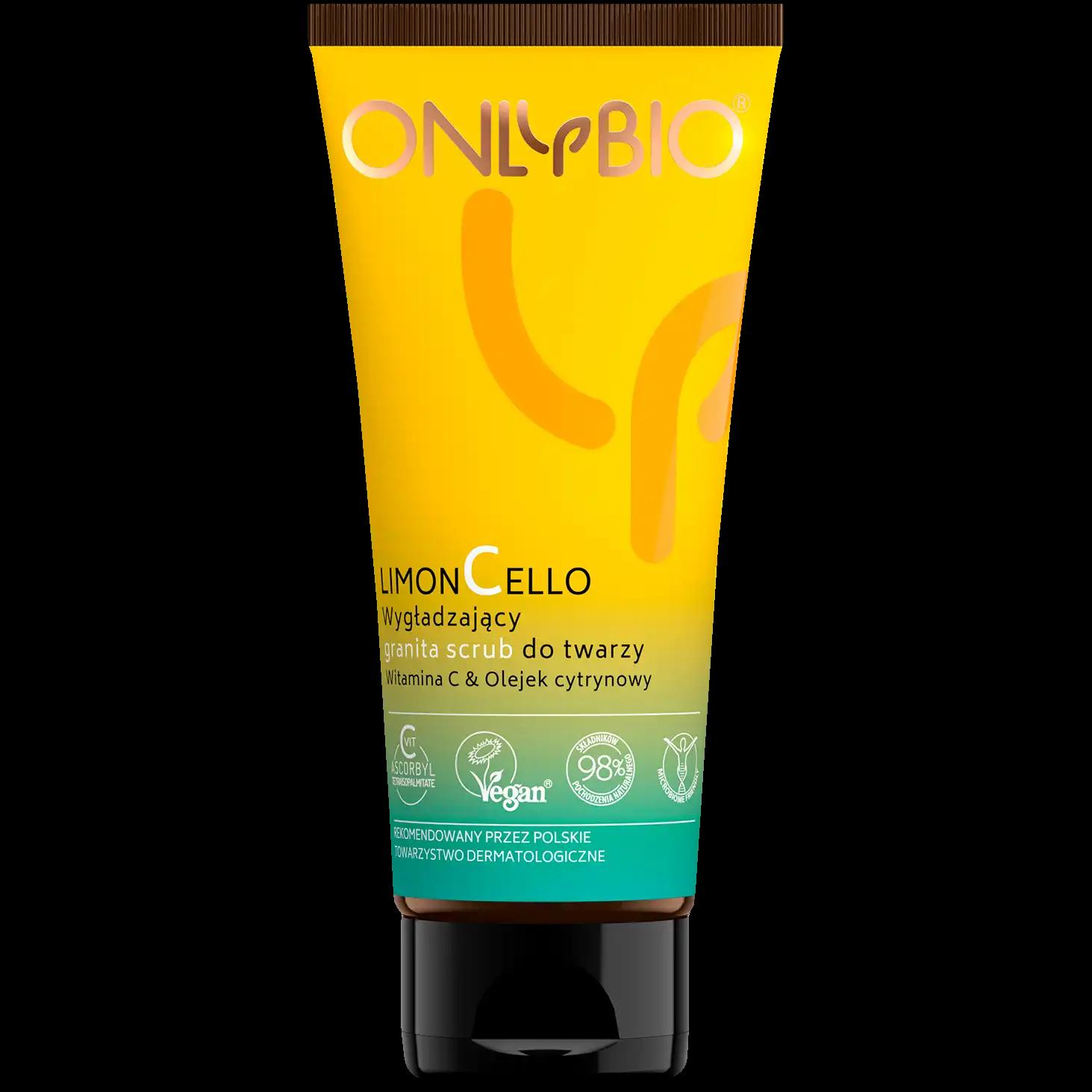 Only Bio Limoncello scrub do twarzy, 75 ml