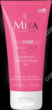 MIYA COSMETICS superHAIRday nawilżająca maska do włosów, 3w1 150 ml