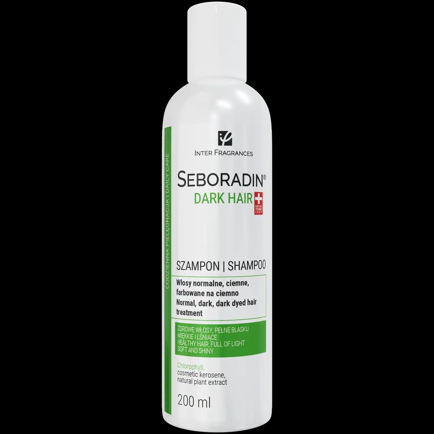 Seboradin Dark Hair do ciemnych włosów, 200 ml