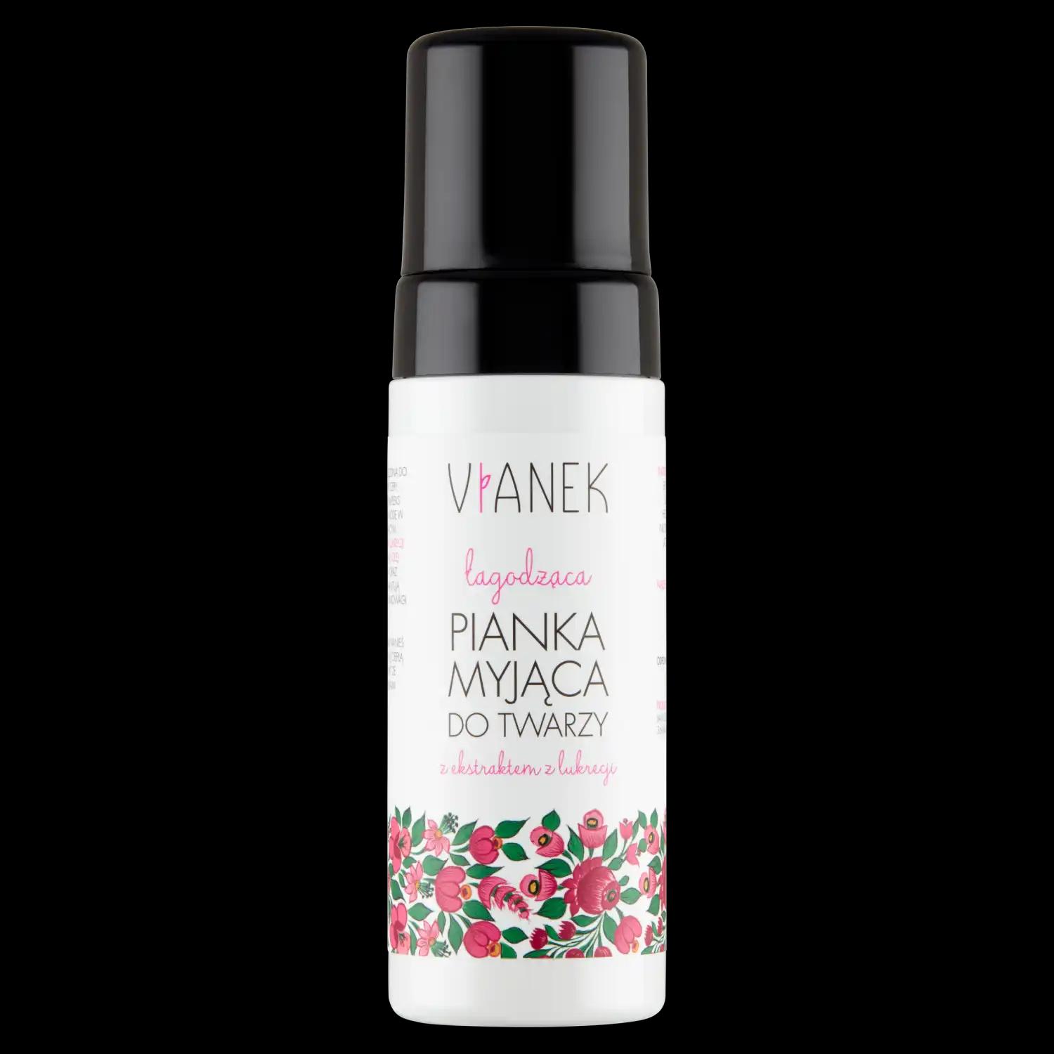 Vianek łagodząca pianka do mycia twarzy, 150 ml