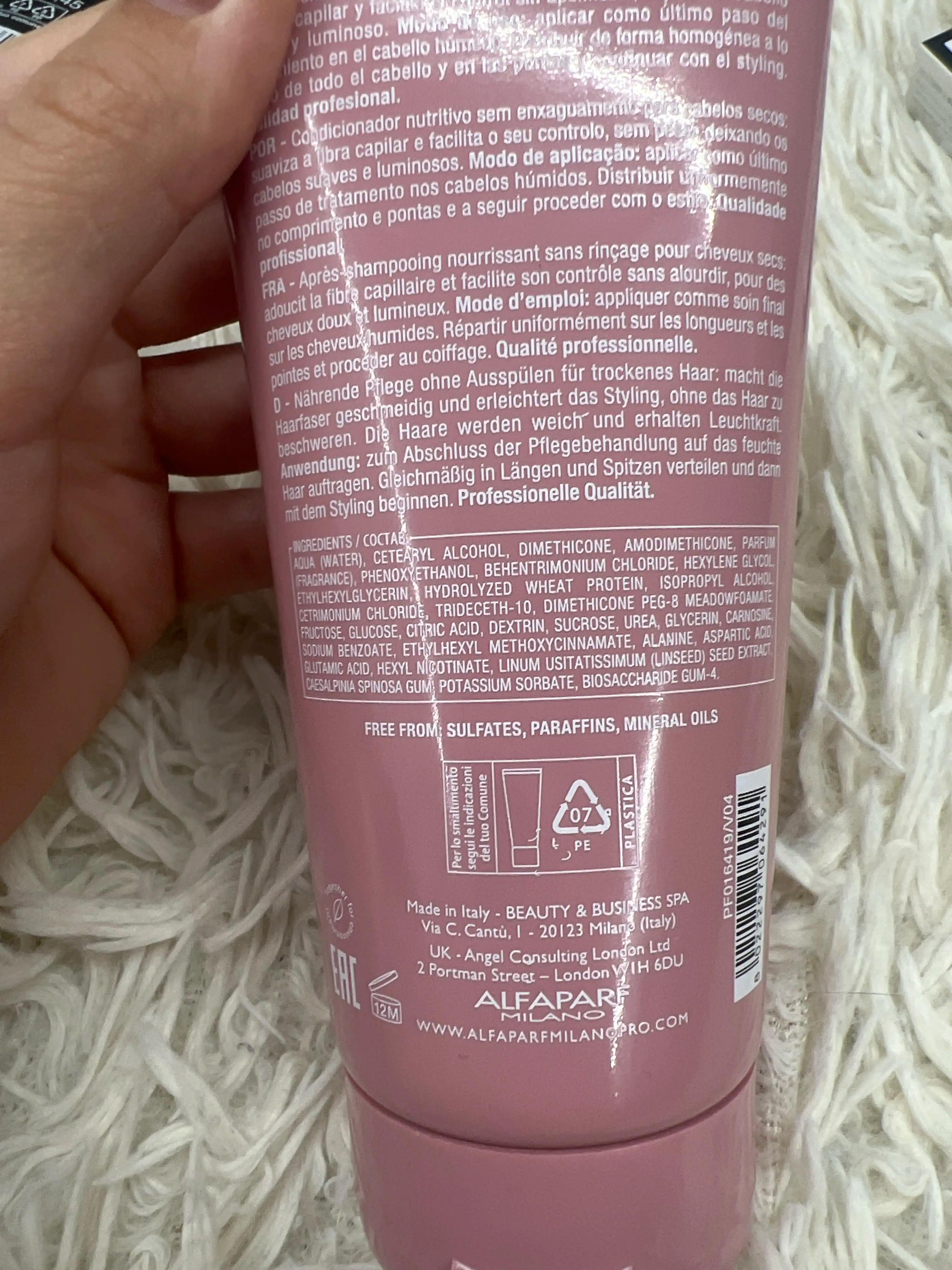 Alfaparf Alfaparf Semi Di Lino Moisture Nutritive Leave-In Conditioner