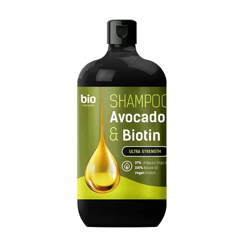 Bio Naturell Avocado Oil & Biotin Шампунь для всех типов волос 946мл