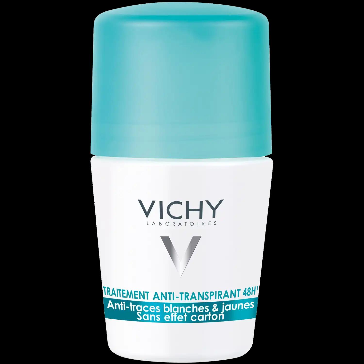 Vichy Anti-Traces Blanches & Jaunes antyperspirant w kulce przeciw nadmiernemu poceniu, 50 ml