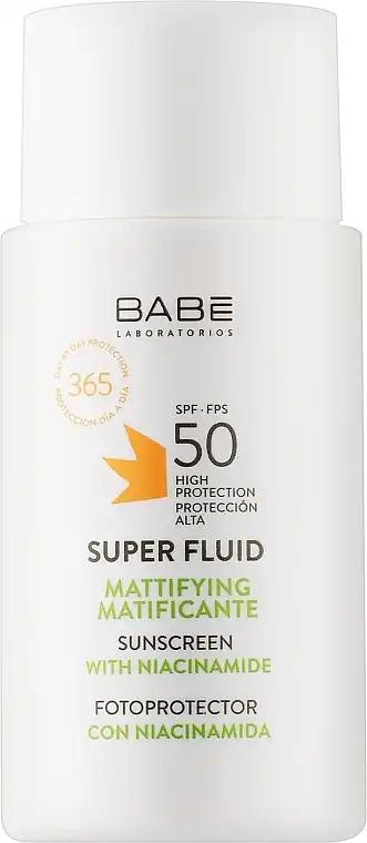 Babe Laboratorios Сонцезахисний матуючий суперфлюїд SPF 50 з ніацинамідом, Super Fluid SPF 50