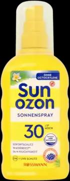 SUNOZON spray przeciwsłoneczny, SPF 30 200 ml