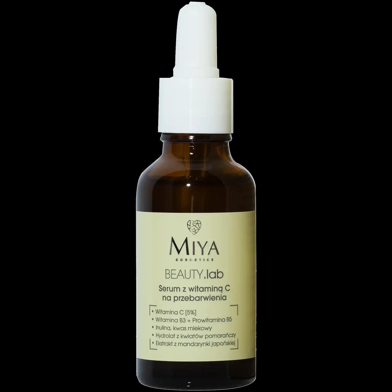 MIYA COSMETICS Miya Cosmetics BEAUTY.lab serum z witaminą C do twarzy, 30 ml