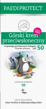 PAEDIPROTECT krem przeciwsłoneczny, górski, SPF 50 75 ml