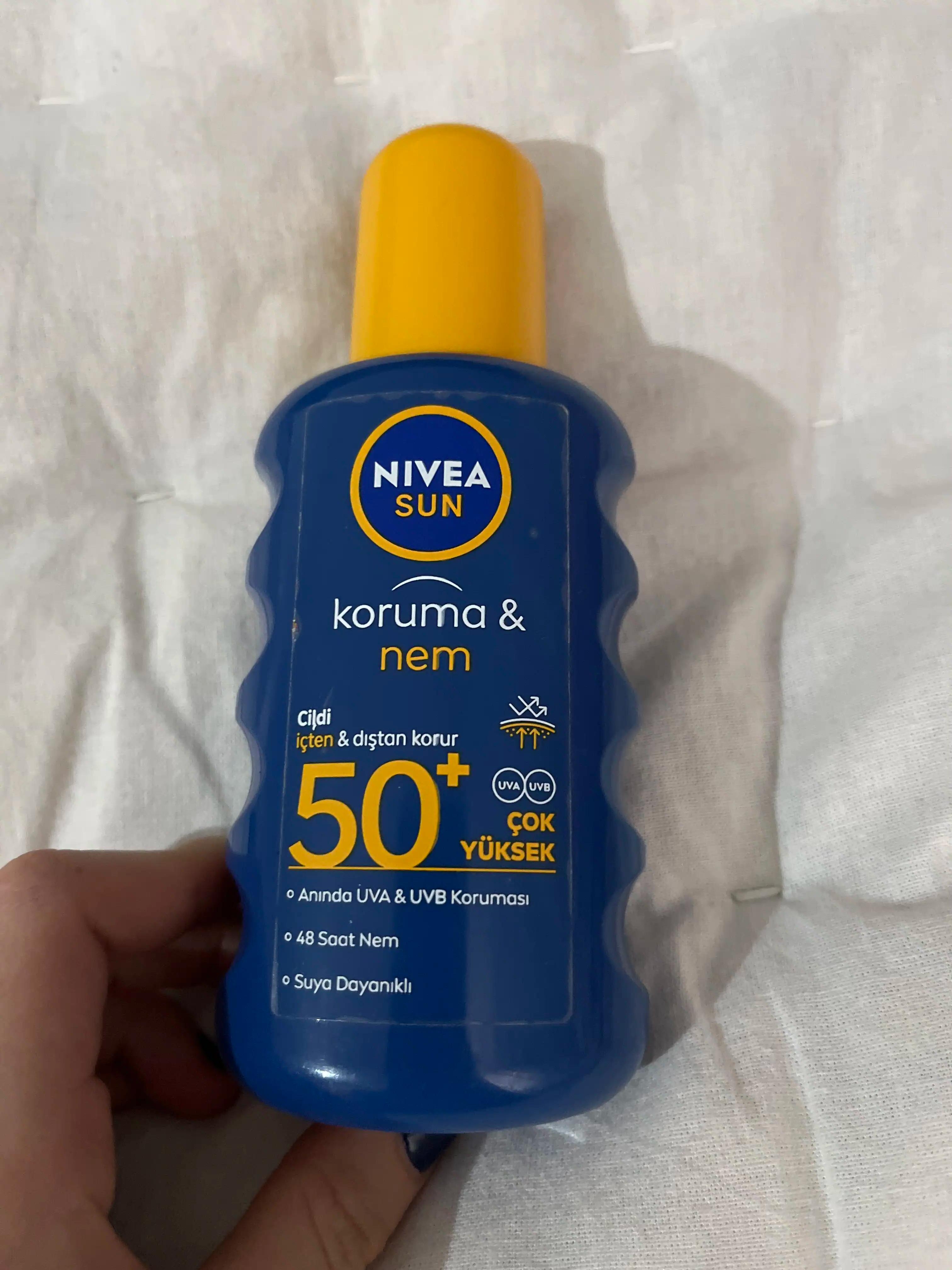 Nivea güneş kremi
