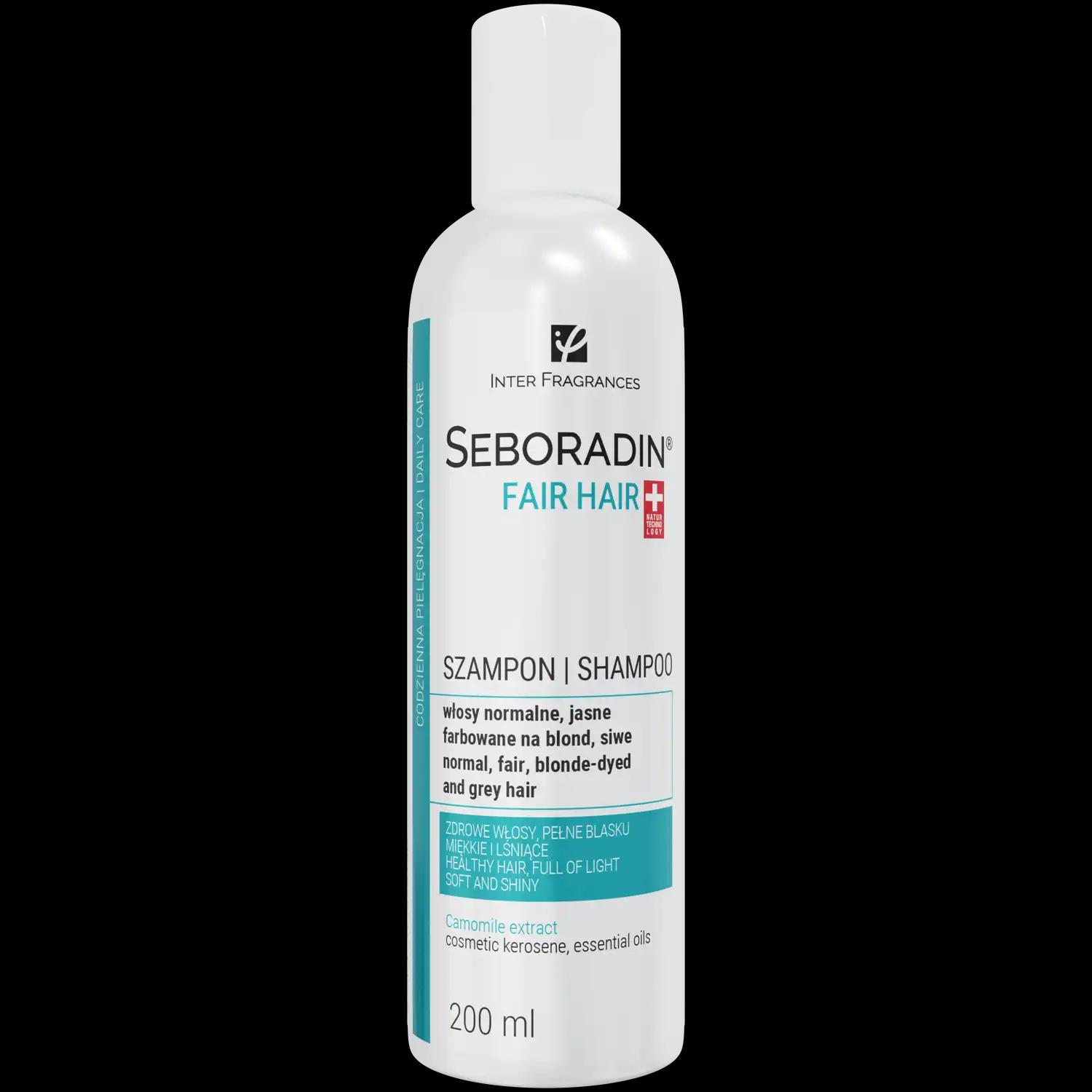 Seboradin Fair Hair do jasnych włosów, 200 ml