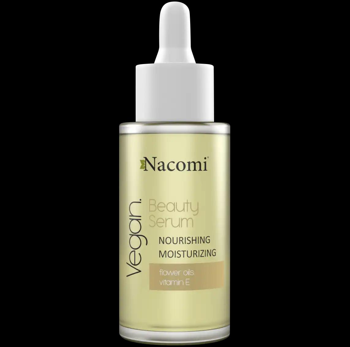 Nacomi Beauty nawilżające serum do twarzy na noc, 40 ml