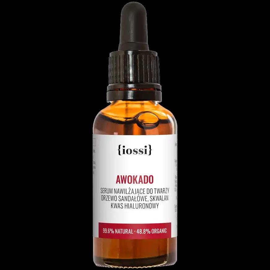 Iossi Awokado nawilżające serum do twarzy, 30 ml