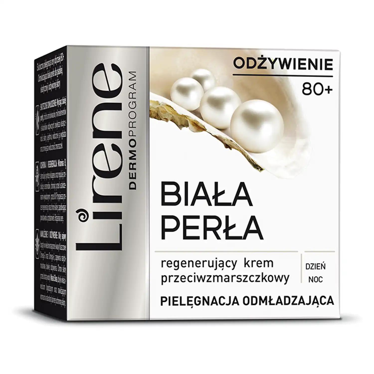 Lirene regenerujący krem do twarzy 80+, 50 ml