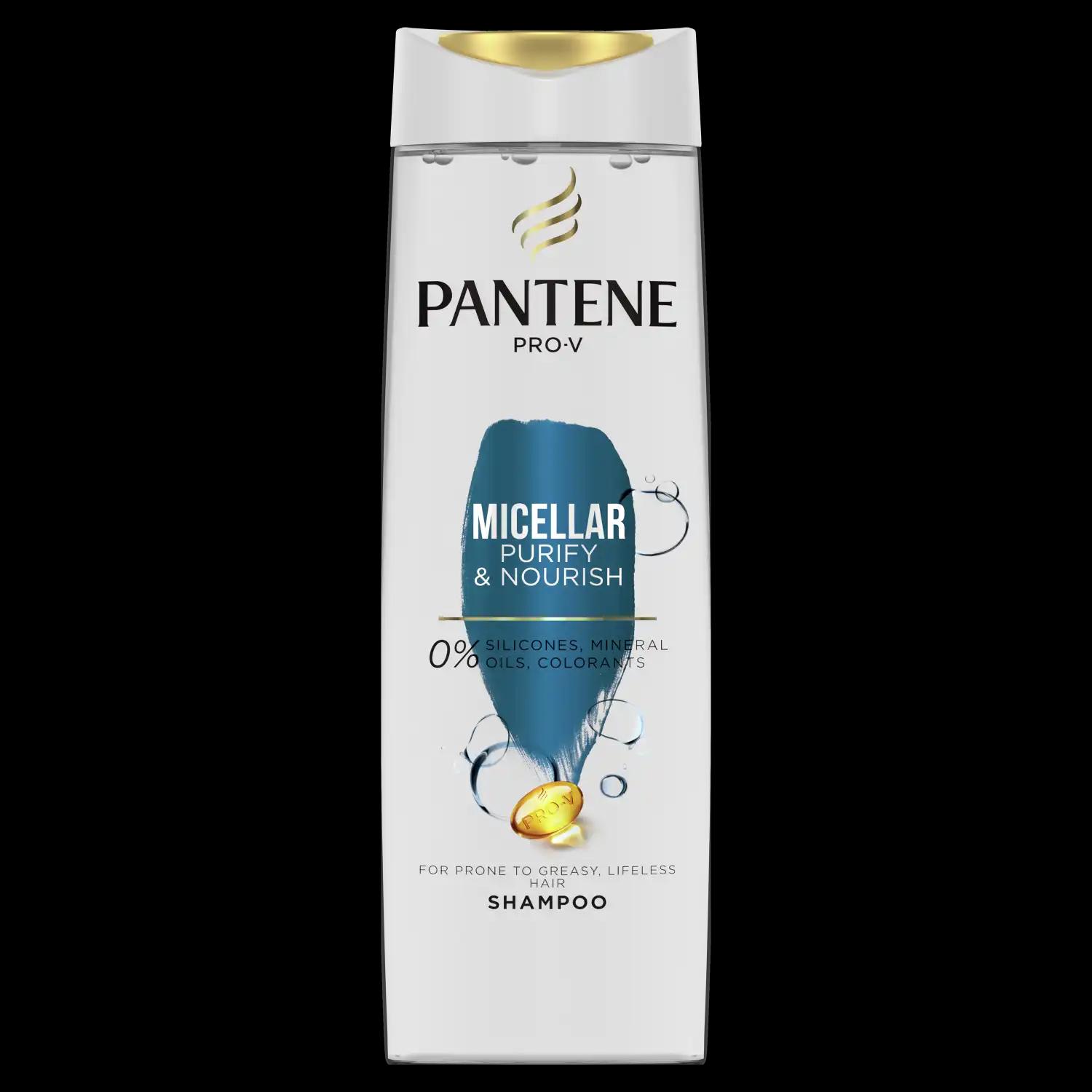 Pantene Micellar do włosów oczyszczający i odżywczy, 400 ml