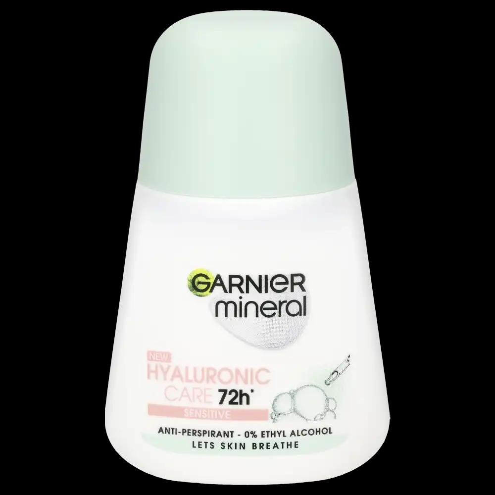 Garnier Mineral Hyaluronic Care 72h Sensitive antyperspirant w kulce damski, 50 ml