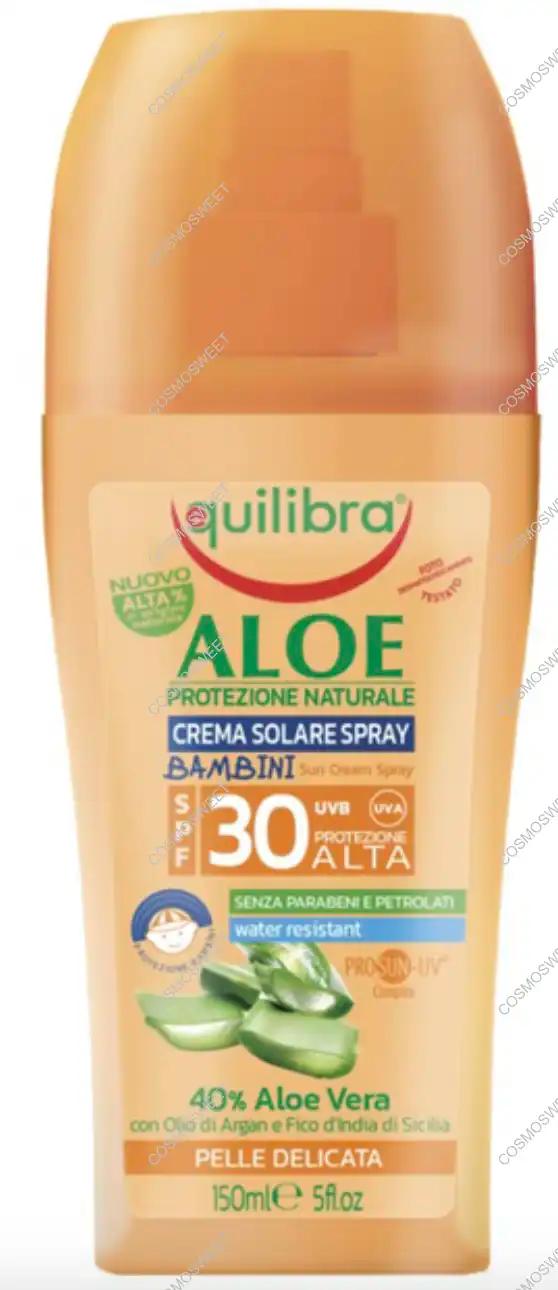 Equilibra Crema solare spray bambini spf 30