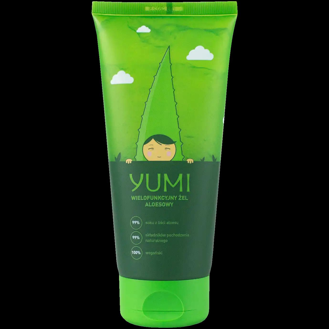 Yumi wielofunkcyjny żel aloesowy 99%, 200 ml