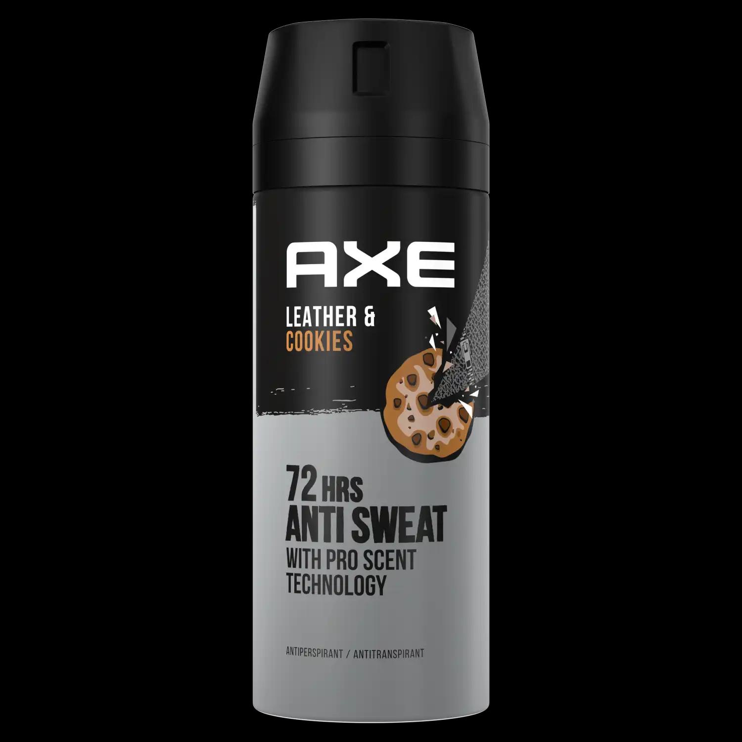 Axe Leather&Cookie antyperspirant męski w sprayu, 150 ml