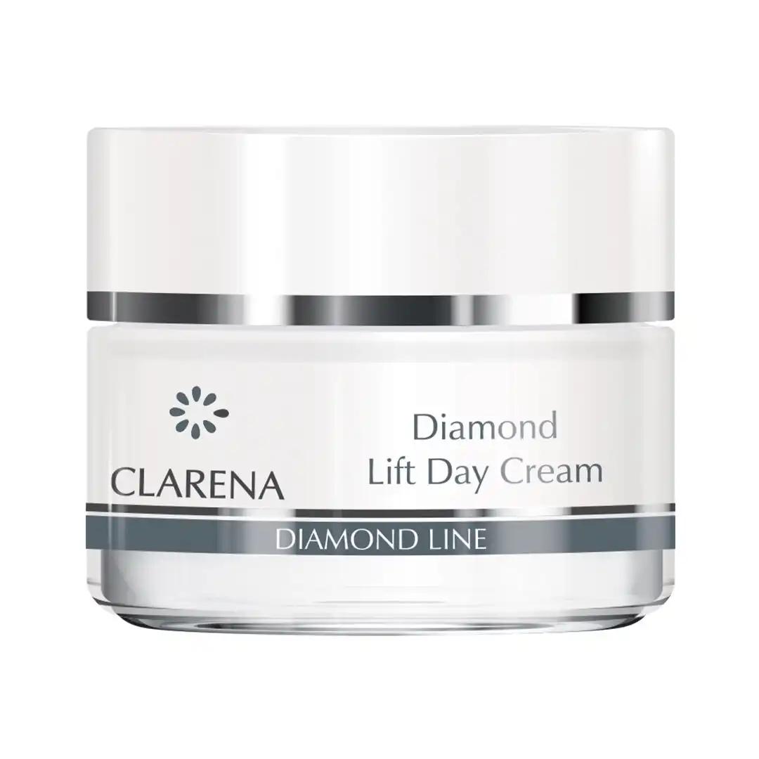 Clarena Diamond Line krem do twarzy z przeciwzmarszczkowo-liftującym kompleksem suberlift, 50 ml