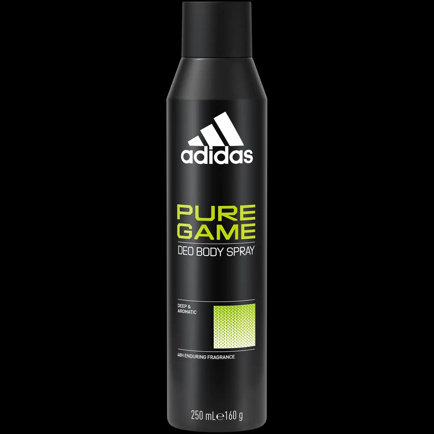 Adidas Pure Game dezodorant w sprayu męski, 250 ml