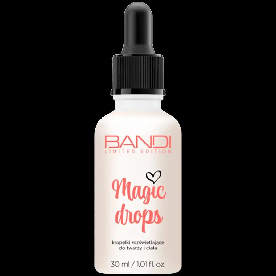 Bandi Magic Drops rozświetlające kropelki do twarzy i ciała, 30 ml