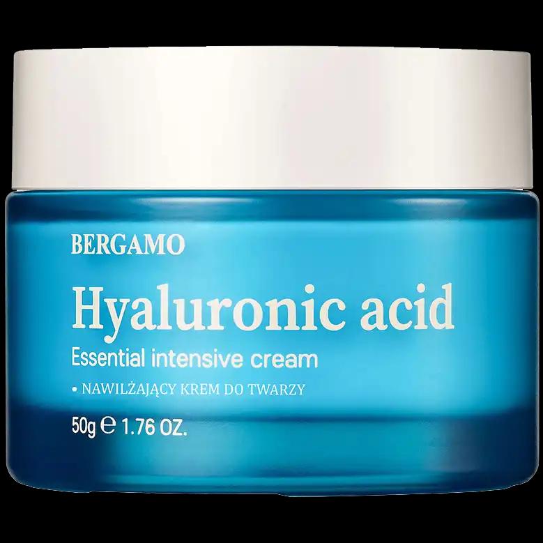 Bergamo Hyaluronic Acid nawilżający krem do twarzy, 50 g