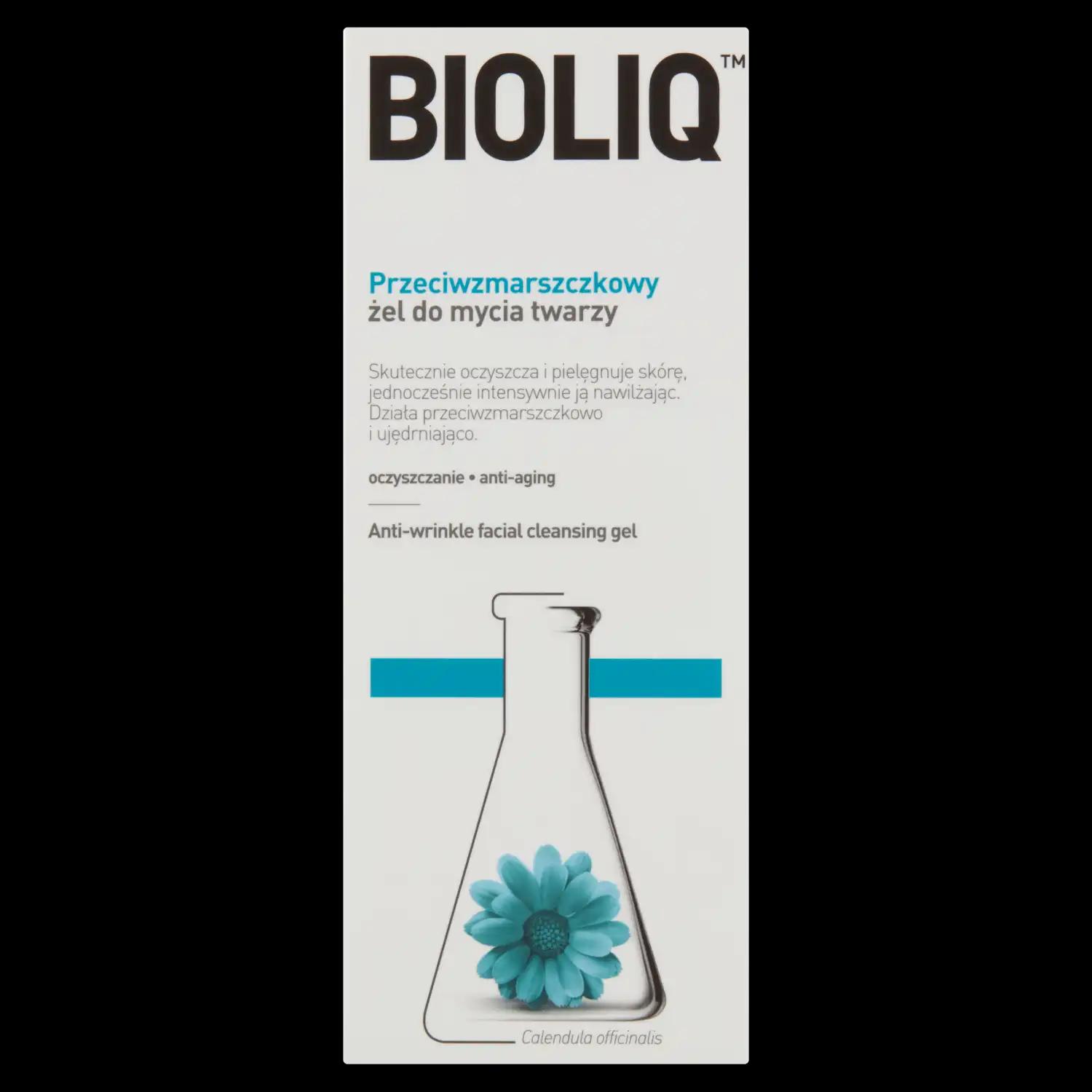 Bioliq Clean przeciwzmarszczkowy żel do mycia twarzy, 125 ml