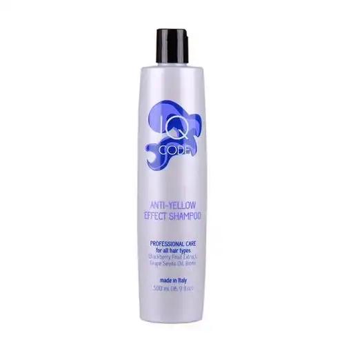 IQ Code anti-yelloe effect shampoo