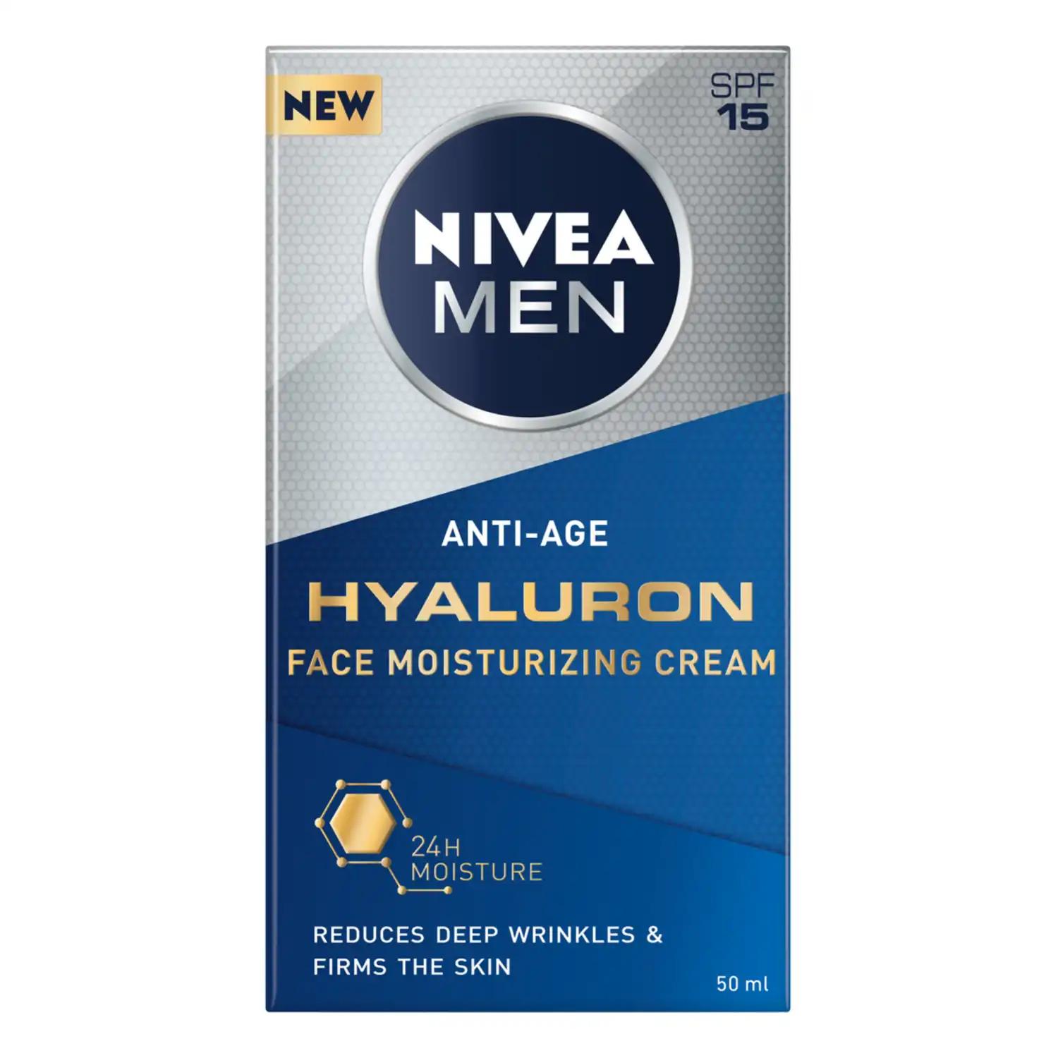 Nivea Men krem przeciwzmarszkowy do twarzy, 50 ml