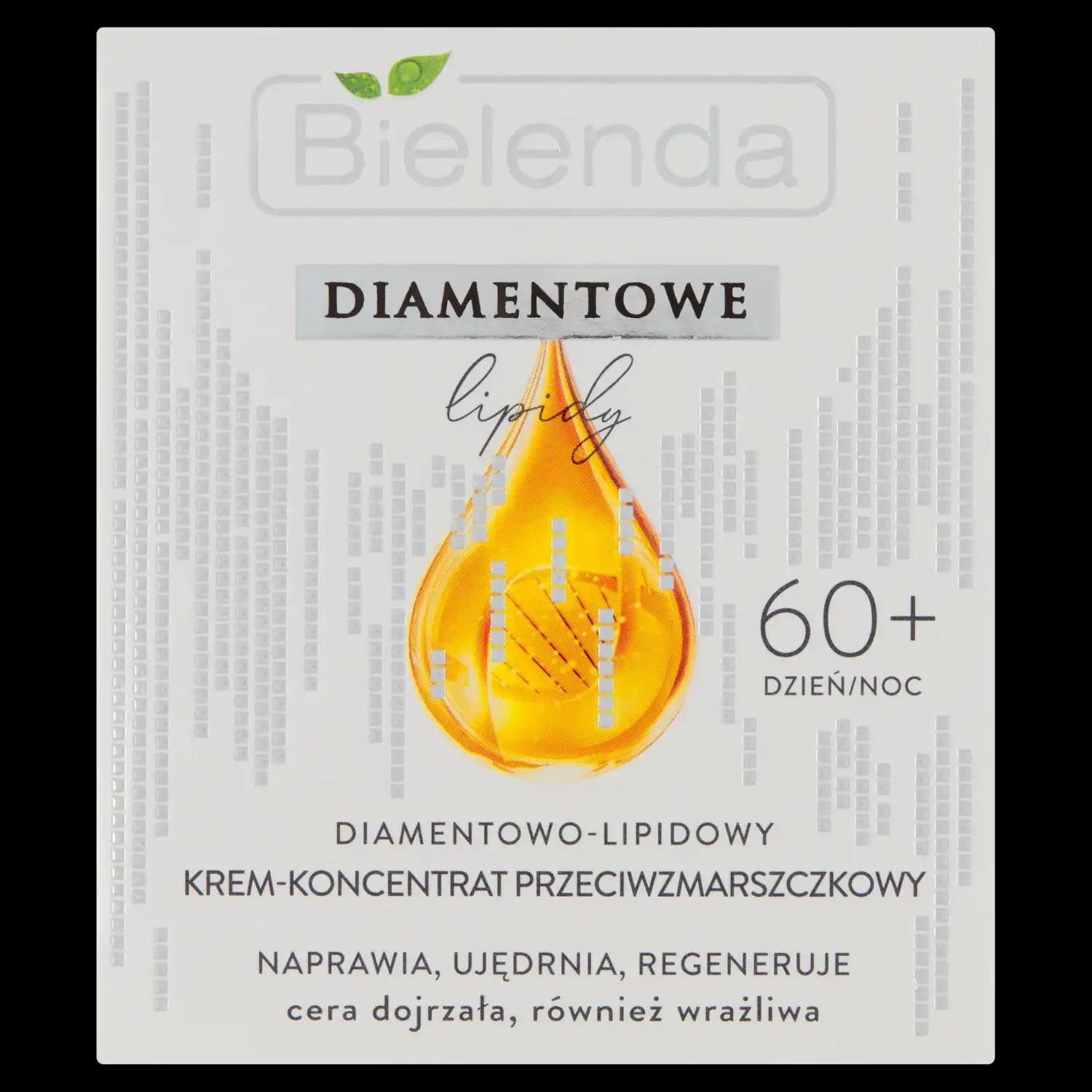 Bielenda Diamentowe Lipidy przeciwzmarszczkowy krem do twarzy 60+, 50 ml