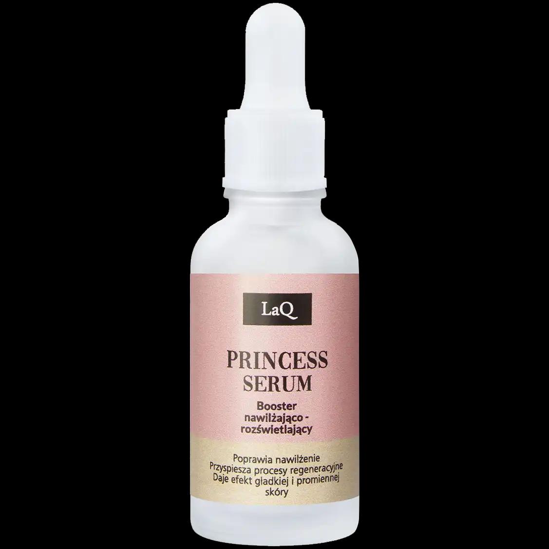 LaQ Princess booster nawilżająco-rozświetlający do twarzy, 30 ml