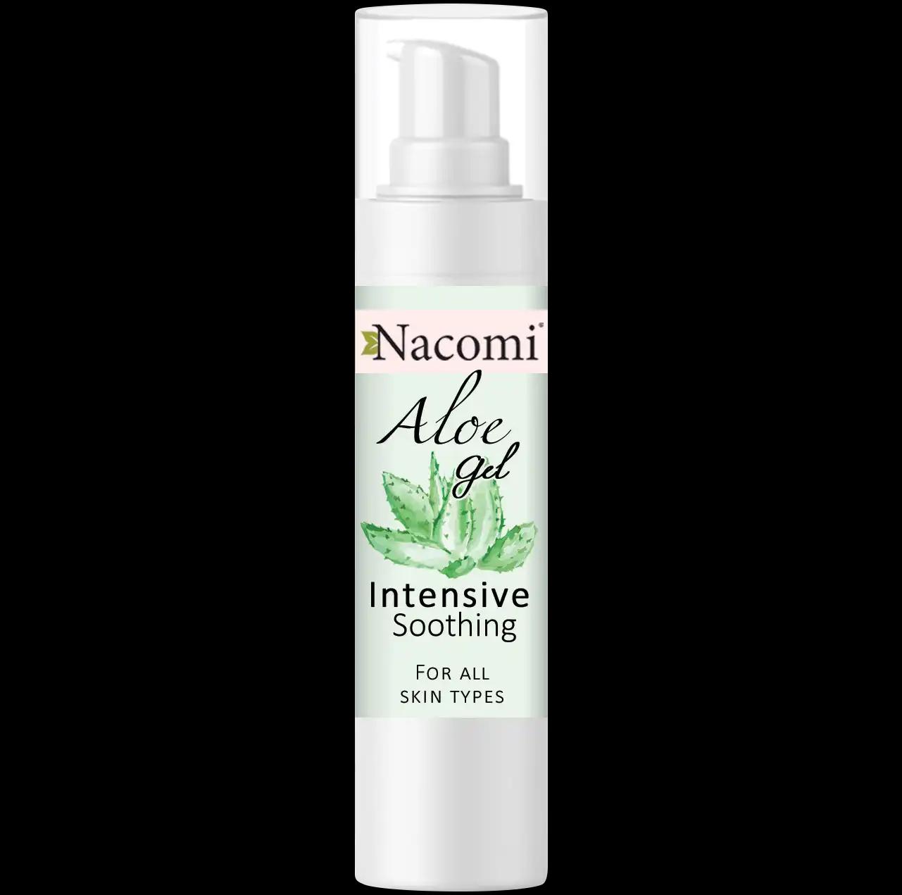 Nacomi Aloe serum żelowe do twarzy z aloesem, 50 ml