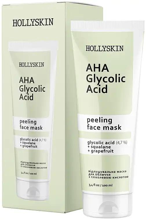 Hollyskin Маска для обличчя з гліколевою кислотою, Hollyskin Glycolic AHA Acid Face Mask