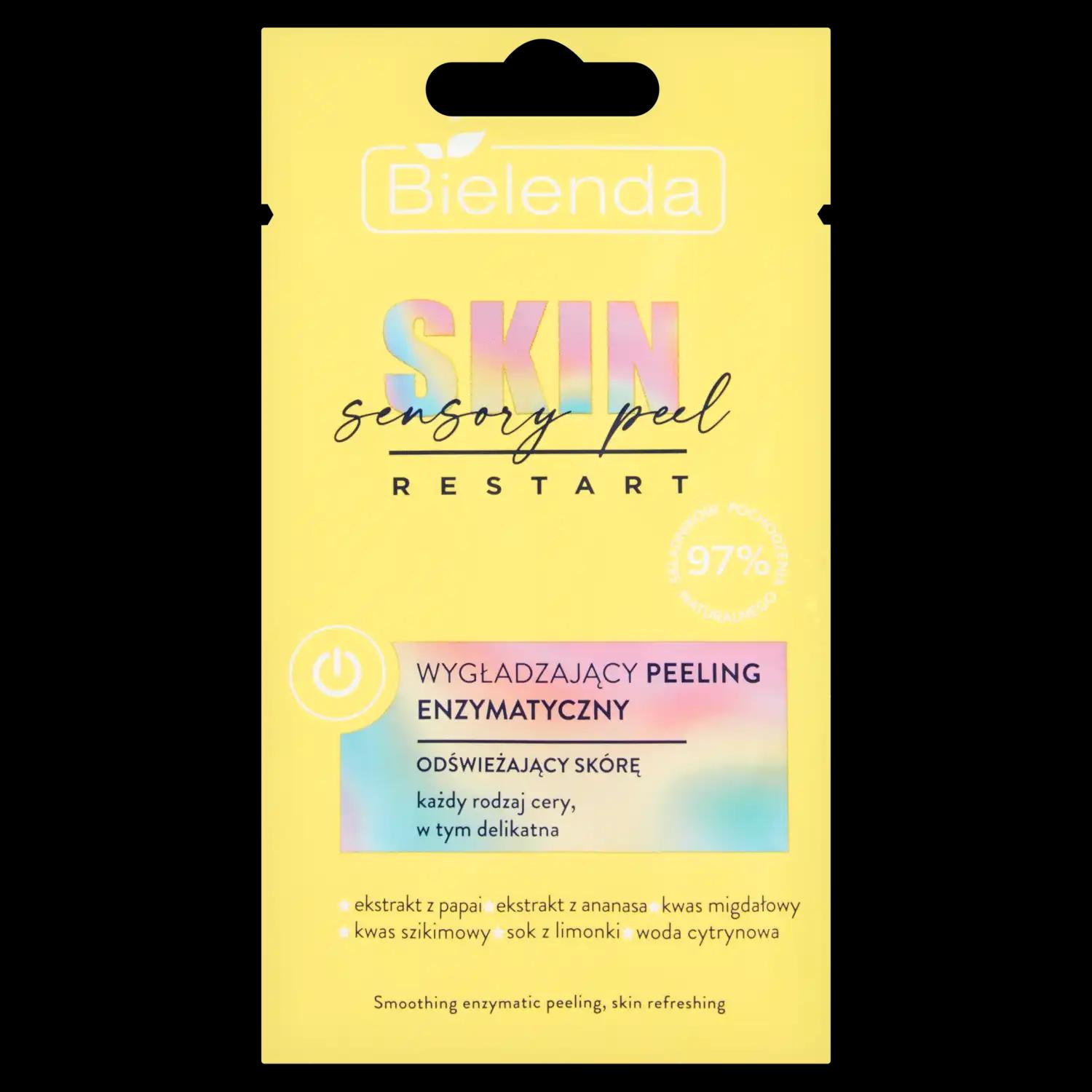 Bielenda Skin Restart Sensory peeling enzymatyczny do twarzy, 8 g