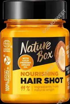 Nature Box NATURE BOX Argan Oil Hair Shot maska do włosów, odżywienie 60 ml