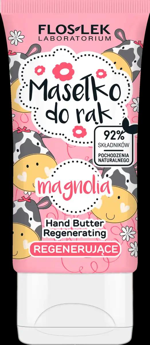 Flos Lek Masełko do rąk regenerujące magnolia, 50 ml