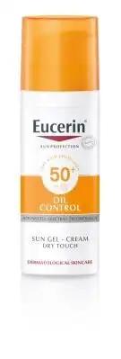 Eucerin Сонцезахисний ультралегкий гель-крем для тіла Oil Control Dry Touch Sun Gel-Cream SPF50+ з матувальнефектом, 200 мл