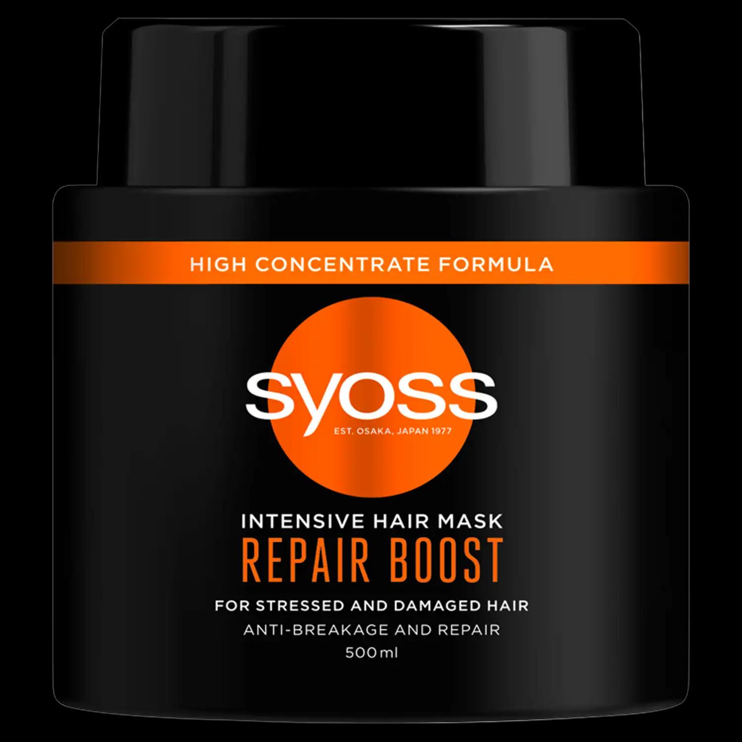 Syoss Repair Boost intensywnie regenerująca do włosów, 500 ml