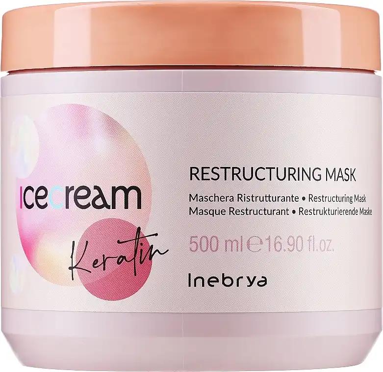 Inebrya Відновлююча маска з кератином, Ice Cream Keratin Restructuring Mask