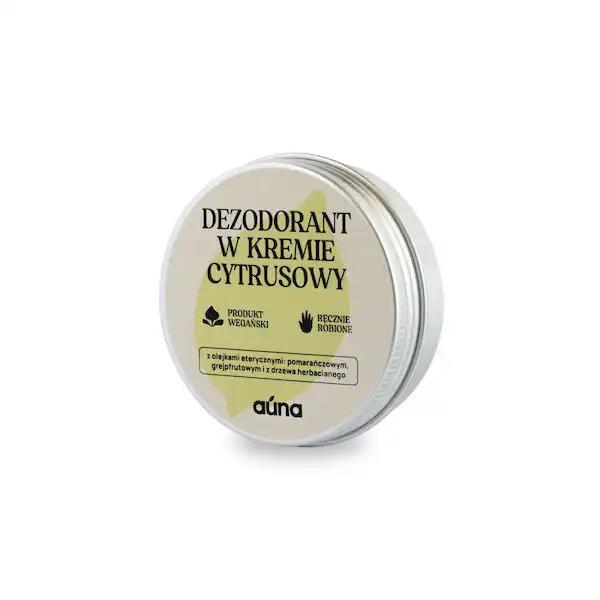 Auna cytrusowy dezodorant w kremie z olejkiem grejpfrutowym i pomarańczowym, 60 ml