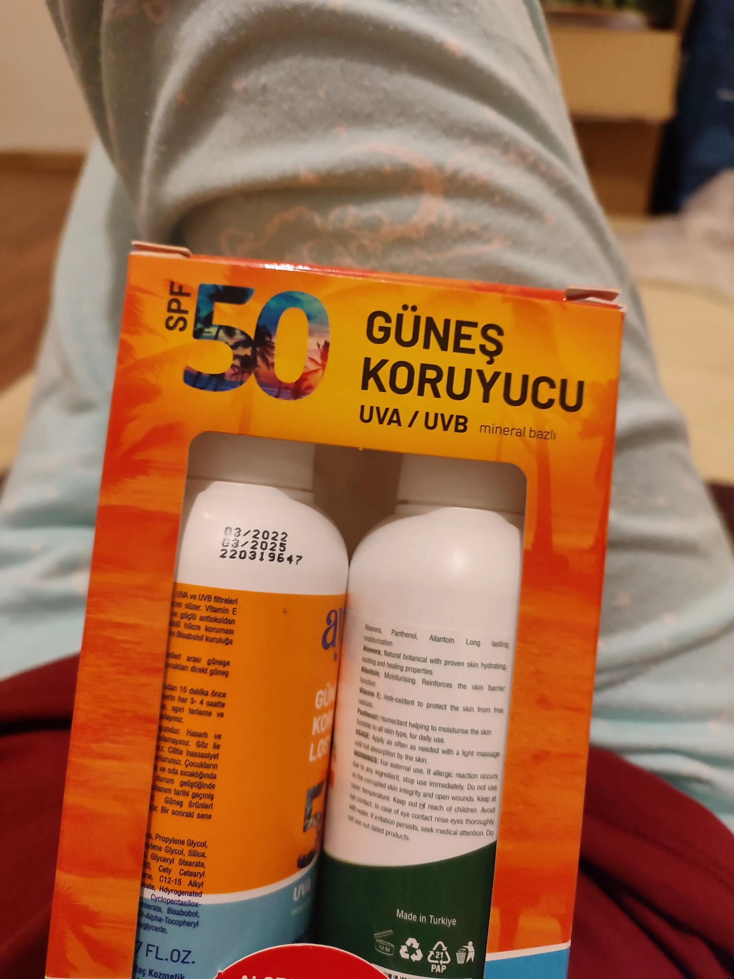 Fargen Sağlık Ürünleri Güneş Koruyucu