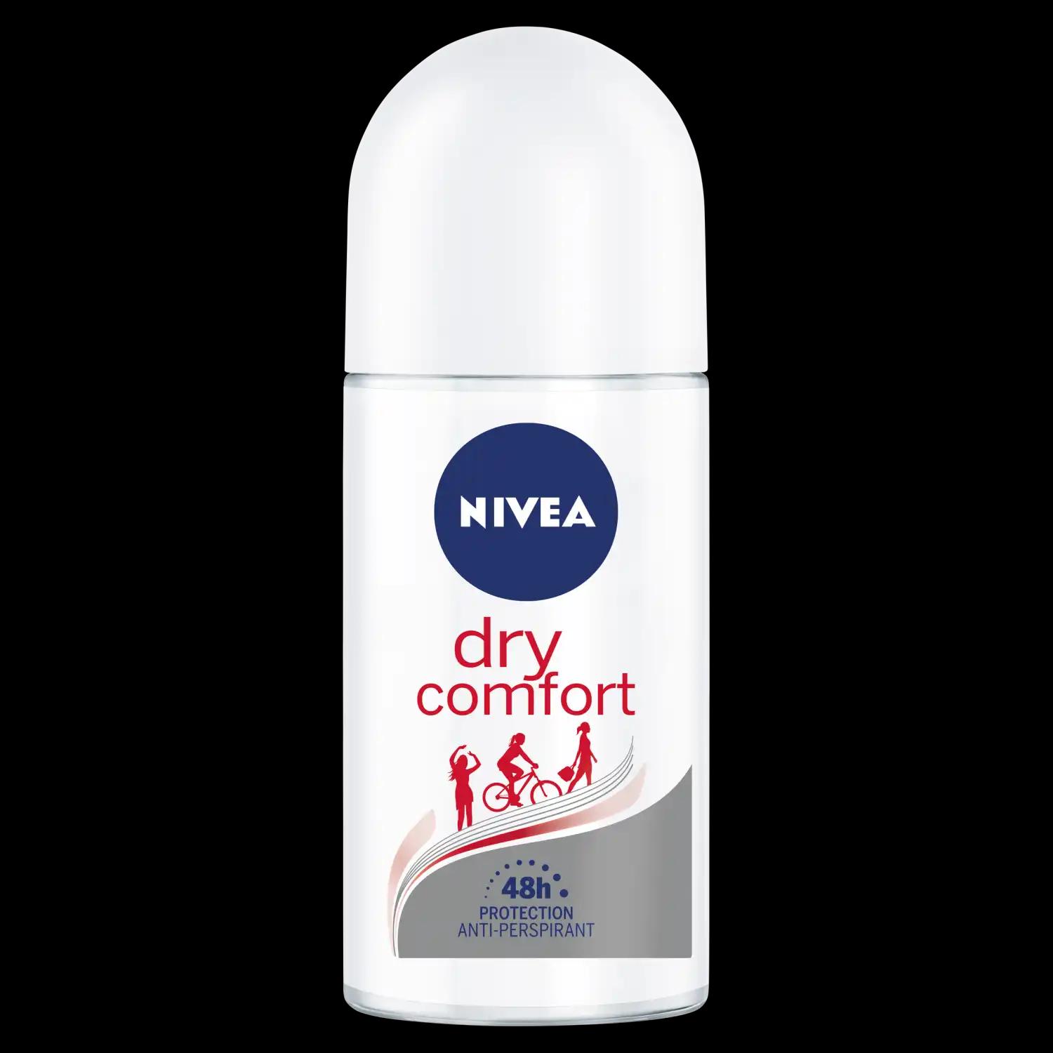 Nivea Dry Comfort Plus 48h antyperspirant damski w kulce, 50 ml