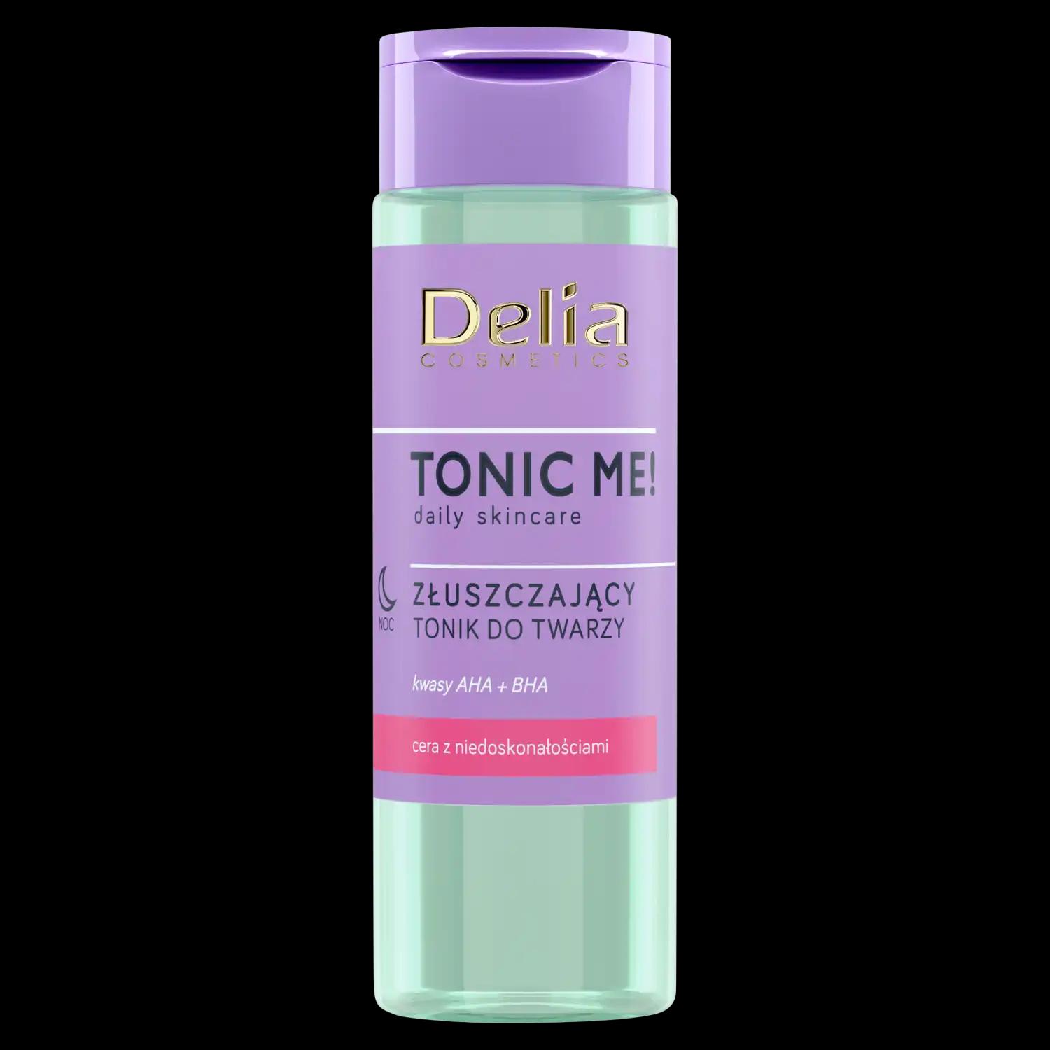 Delia Tonic Me! złuszczający tonik do twarzy, 200 ml