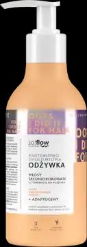 So!Flow SO!FLOW by Vis Plantis proteinowo-emolientowa włosy średnioporowate i z tendencją do puszenia 400 ml