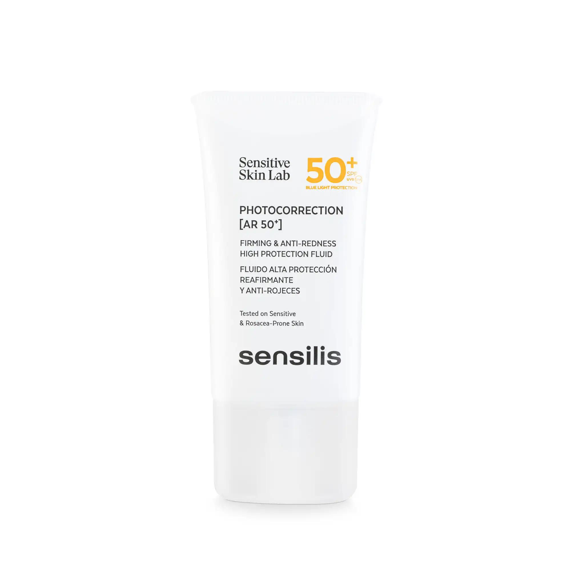 Sensitive Skin Lab Sensilis Photocorrection lekki krem do twarzy z SPF50, 40 ml