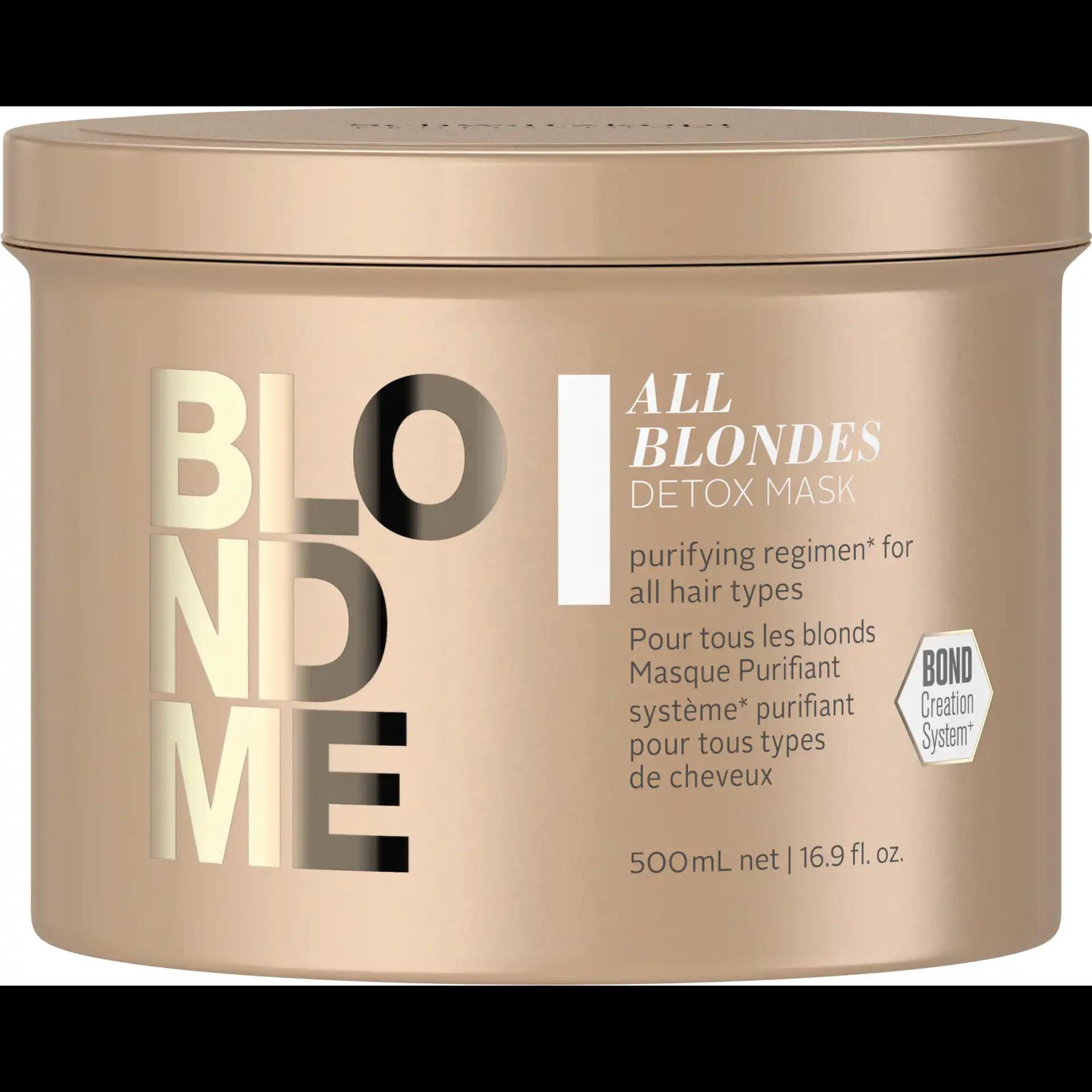 Schwarzkopf Professional BlondMe Detox oczyszczająca do włosów blond, 500 ml